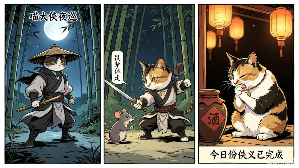 喵大侠专 — Cat Knight, Vol. I