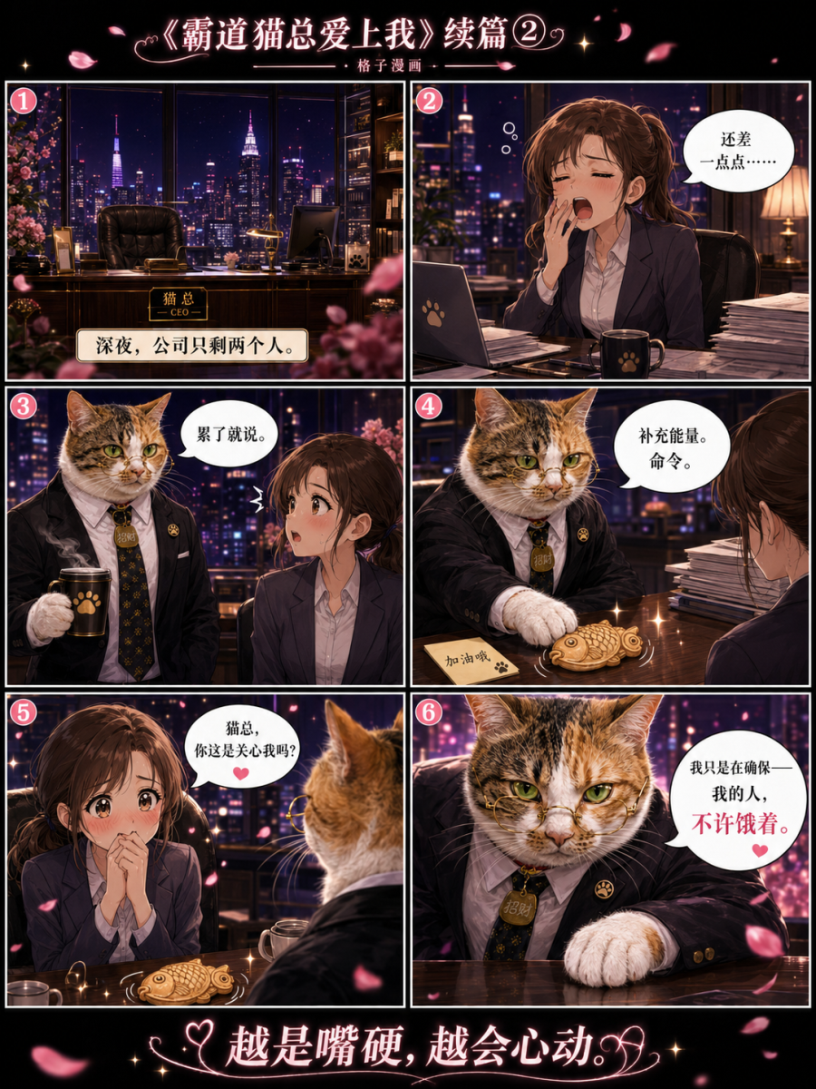 霸道喵总爱上我第三集 — The Domineering Cat Boss Loves Me, Pt. III