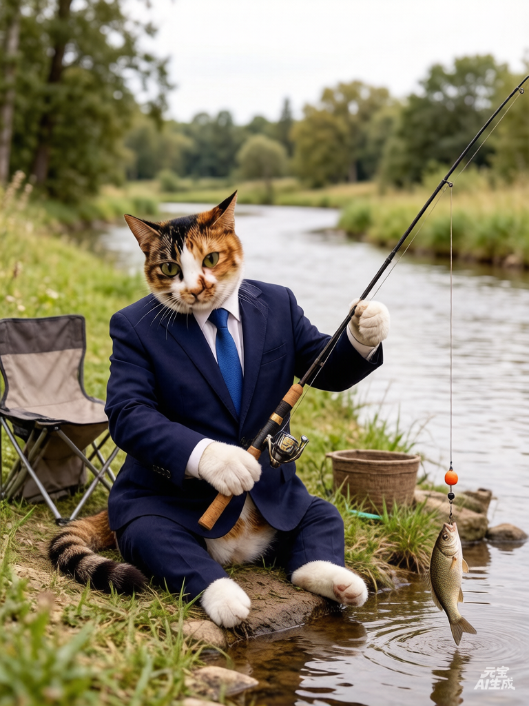 自食其力喵总 — Self-Sufficient Cat Boss