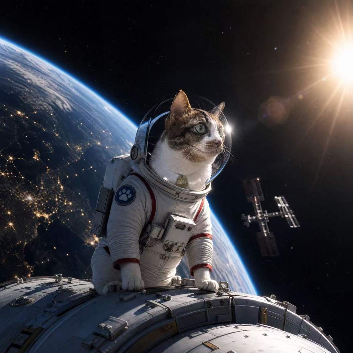 宇航喵 — Astronaut Cat
