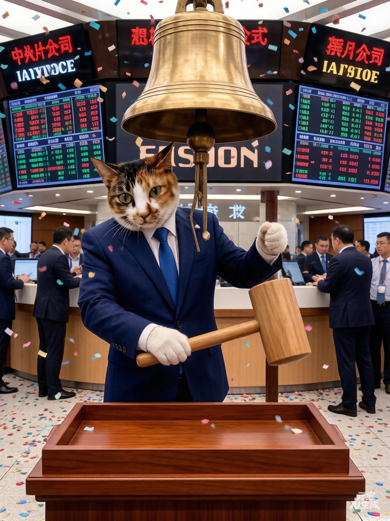上市喵总 — Publicly-Listed Cat Boss