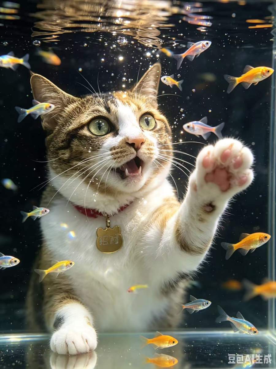 爱看金鱼的喵 — The Goldfish Watcher