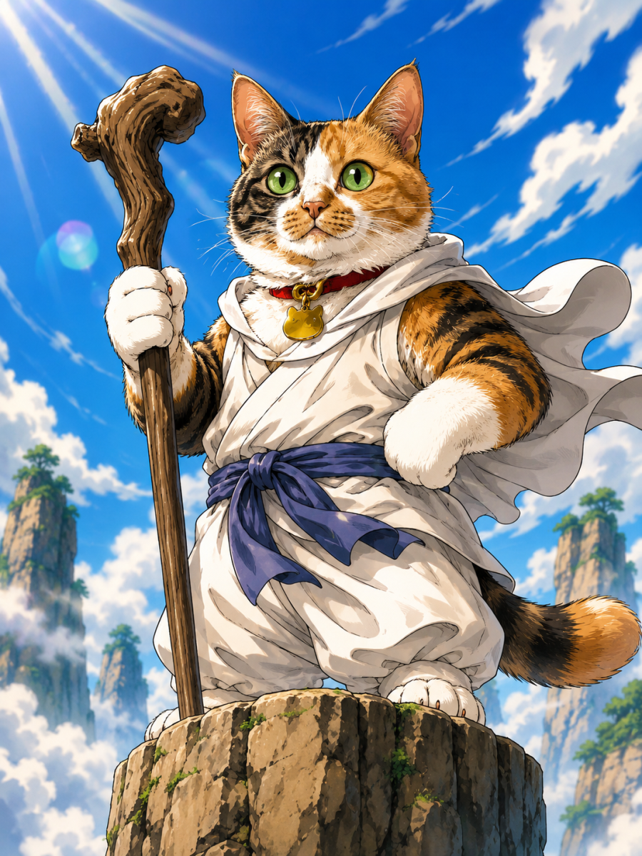 孤独求败·喵 — Lonely Champion · Cat