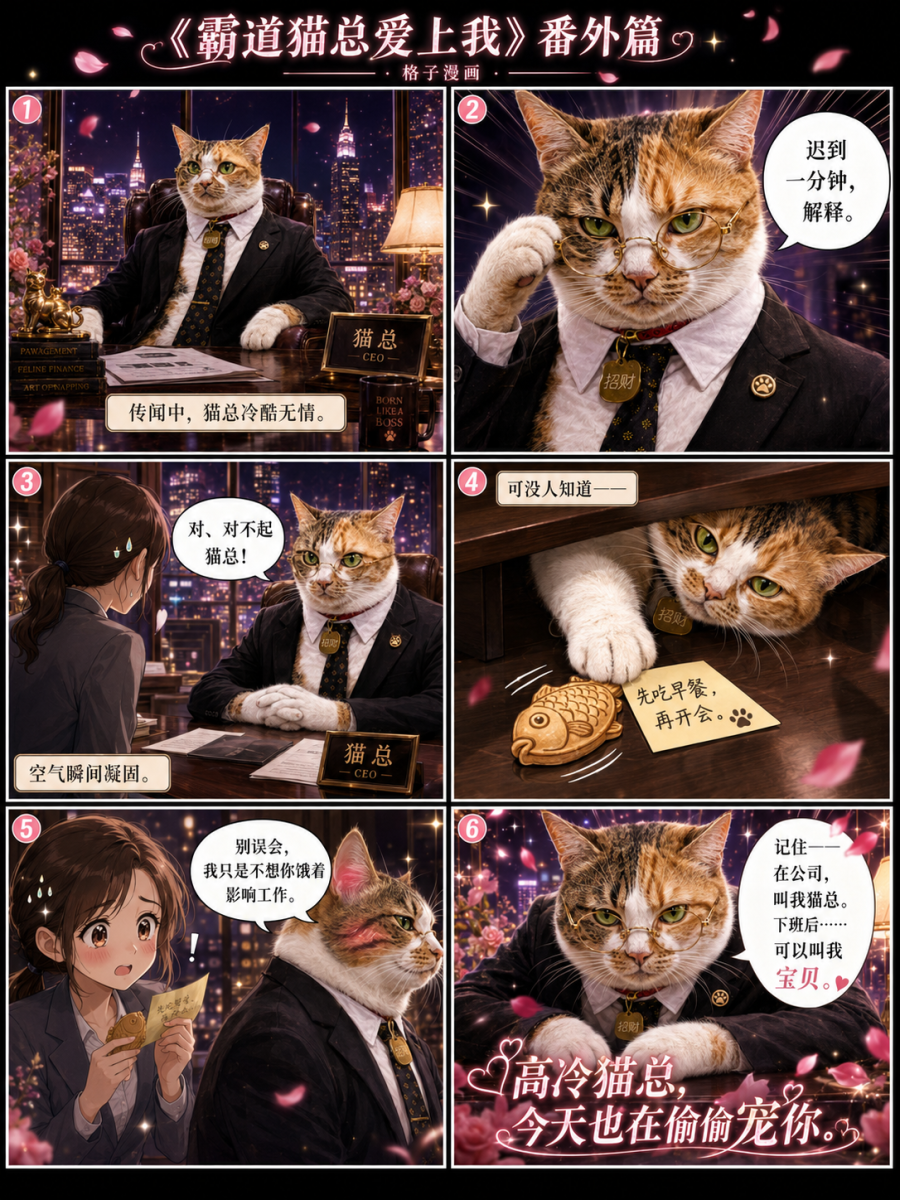 霸道喵总爱上我第一集 — The Domineering Cat Boss Loves Me, Pt. I
