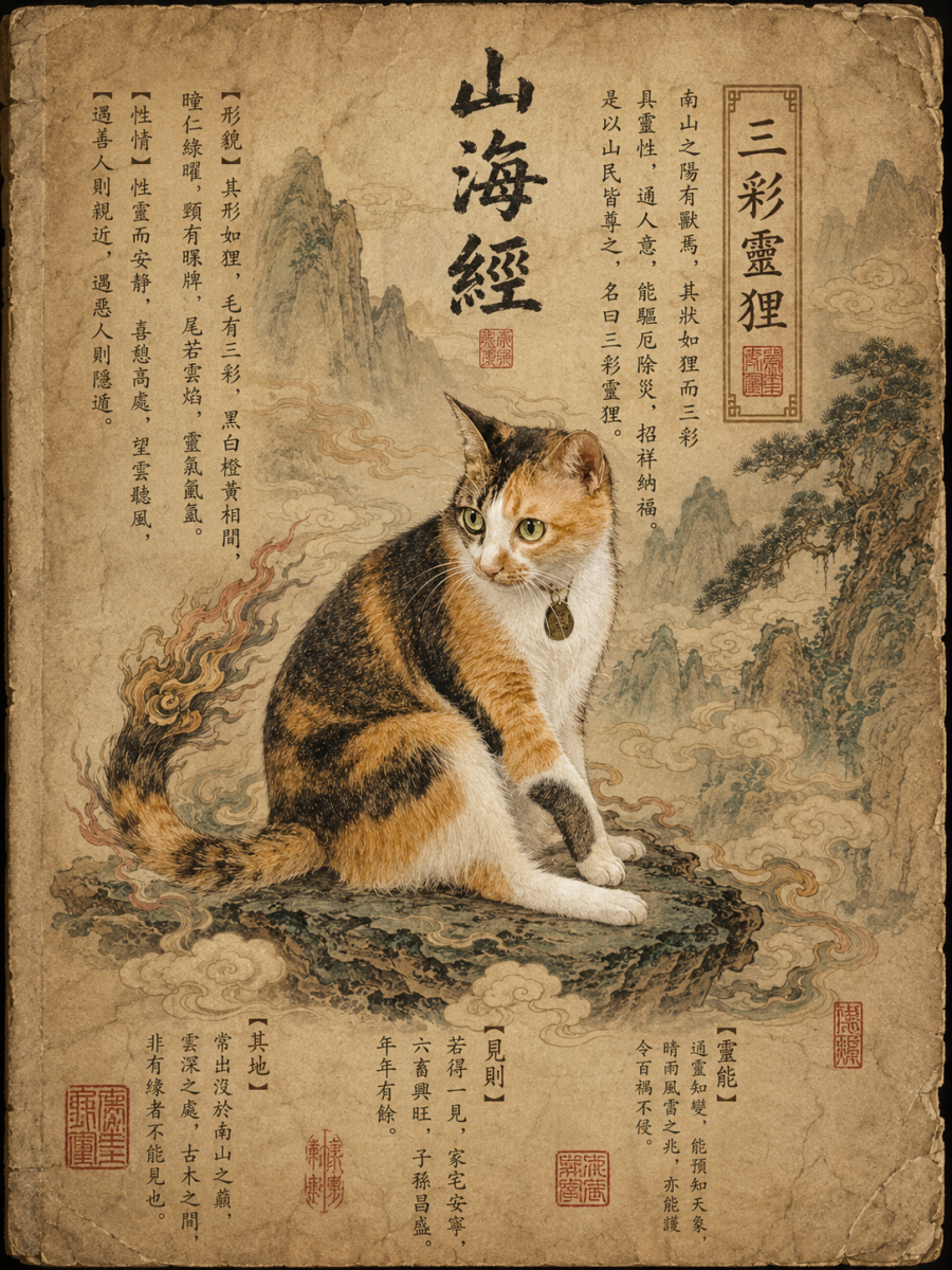 山海经之猫总 — Cat Boss of Shan Hai Jing