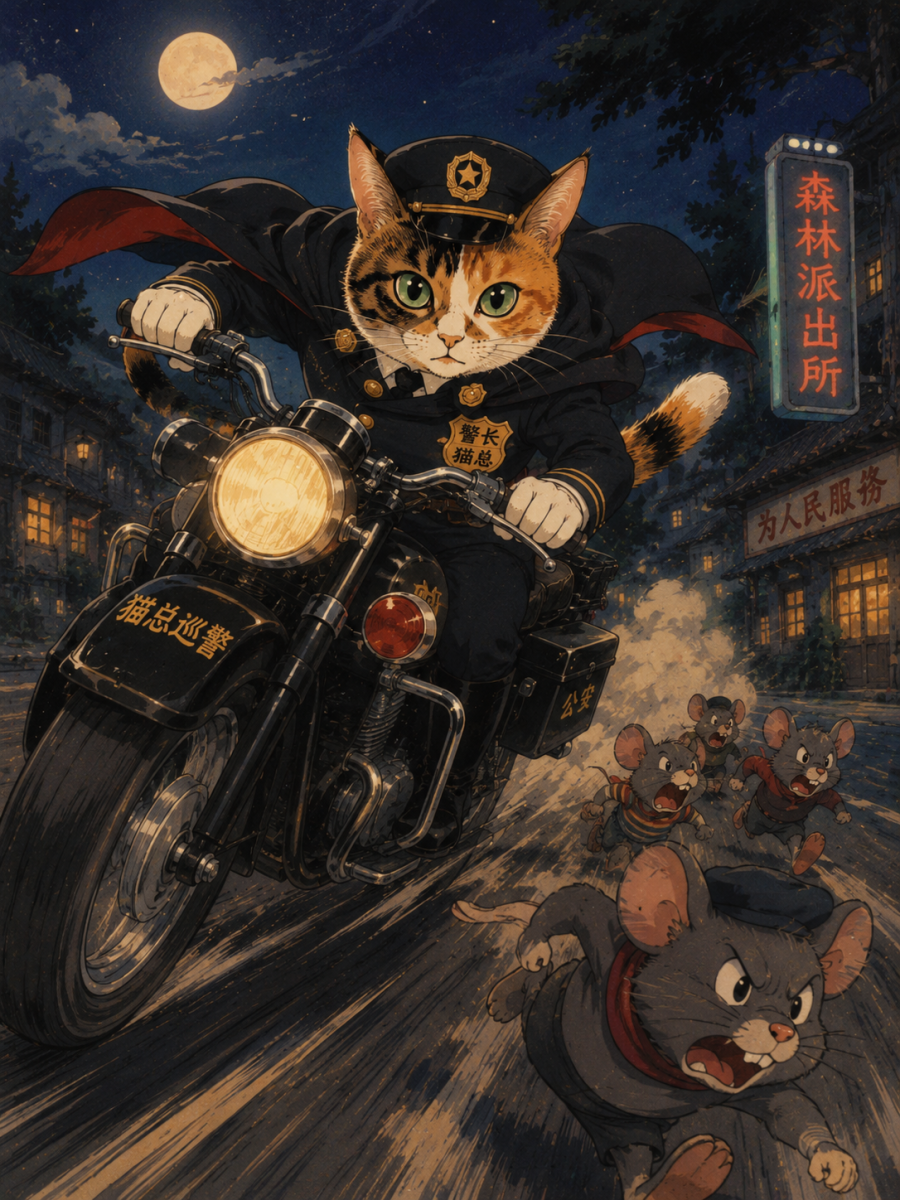 猫总警长 — Sheriff Cat Boss