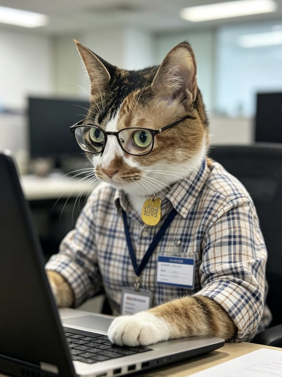 牛马喵总 — Workhorse Cat Boss