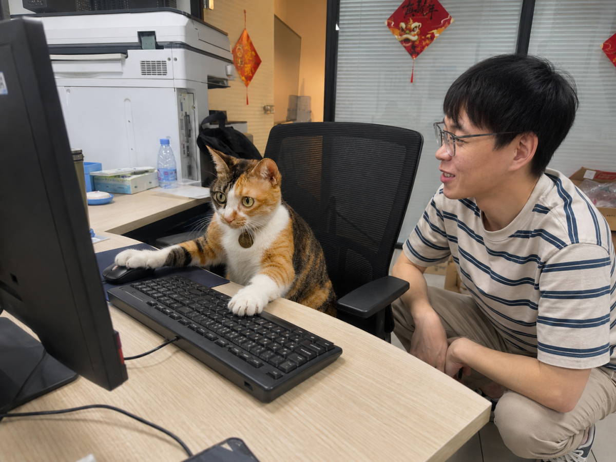 猫总和他的助理 — Cat Boss and the Assistant