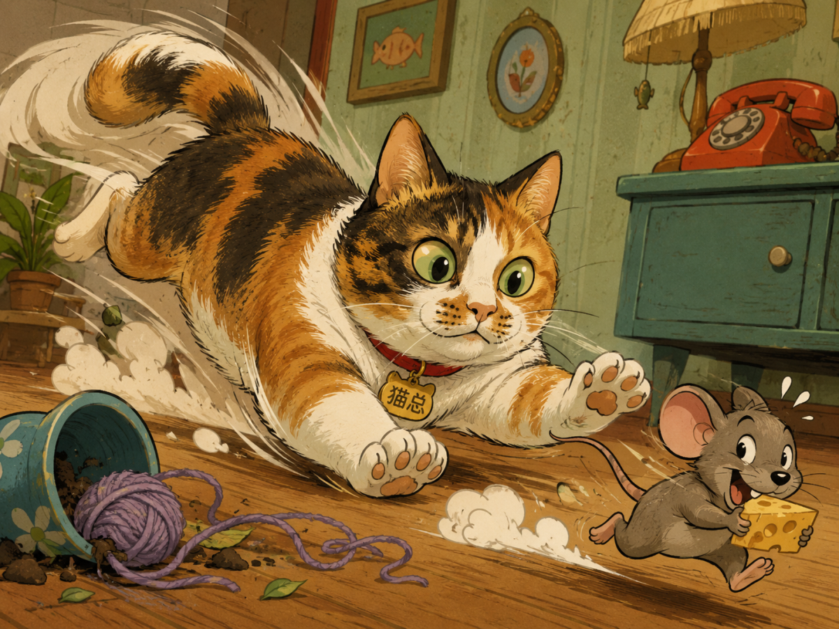 猫总和jerry — Cat Boss and Jerry